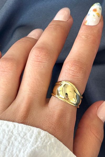Leo'Stone New Season Lisse Design Adjustable Women's Ring
