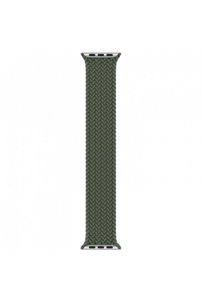 OEM Silicon Single Loop Strap for Apple Watch 42/44 mm, Dark Green