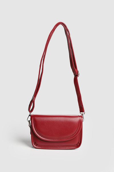 La La'Graccio Paris Lagraccio Paris Women's Lane Small Size Messenger Bag Claret Red
