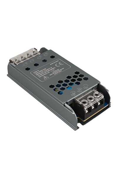 Powermaster Ledx ALN-M12125 12 Volt 12.5 Amper 57x24x12mm Ultra Slim Metal Ka...