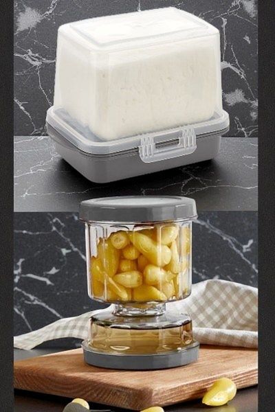 Technow Ecem Suda Cheese Pickled Olives Storage Container 2 Pack