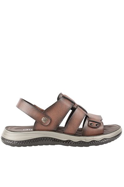 OTTER Casual sandals, men, FM60002A, brown, leather 45