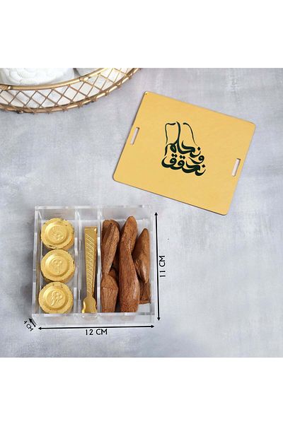 Story of candle National Day Incense Supplies, Luxury Box with Arabic Phrase