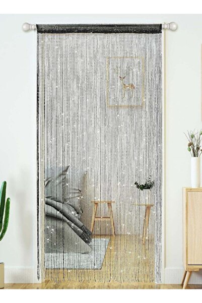Generic Door String Curtains Living Room Divider 2 Pcs Bedroom Doorway Hanging Hippie Sequin Decor Fringe C