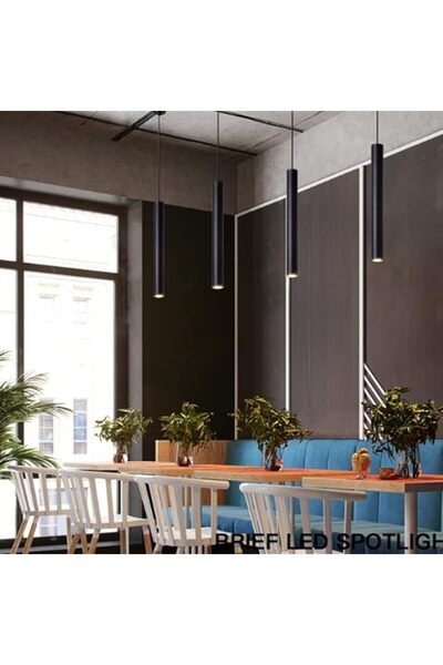 edc Lustra LED Pe cablu Tubular 7w Lumina Neutra D 78 x H 120 cm