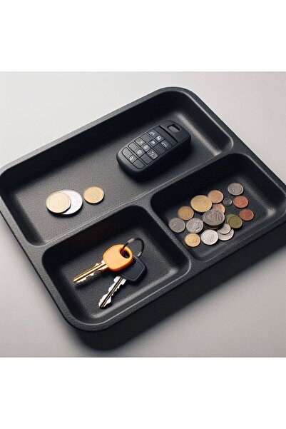 Sizseyy منظم مفاتيح سطح المكتب البلاستيكي