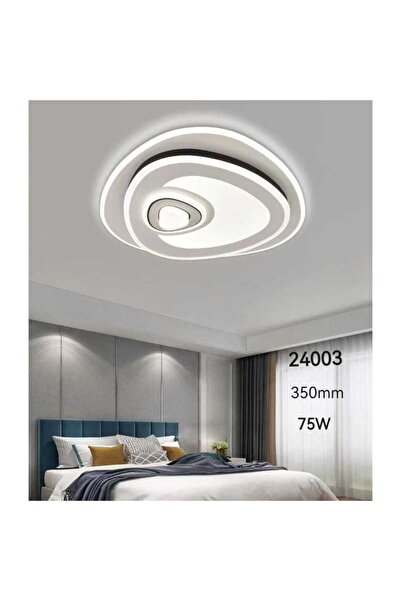 edc Lustra LED 75W cu Telecomanda wifi D35cm 2.4G lumina/rece/calda/neutra intensitate reglabila