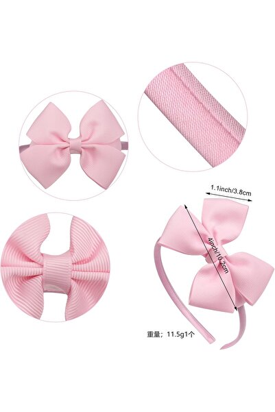 Generic مجموعة ميكوز من عصابات الرأس الحريرية المضلعة، 16 قطعة، للبنات، بـ 16...