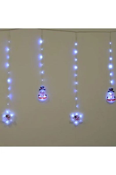 Gimihome Christmas Lighting, Icicles OM ZAPADA FULG, 140 LED