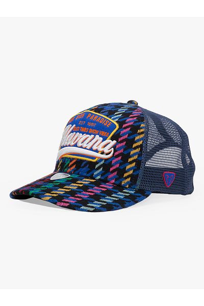 RustandRich Women's Men's Indigo Baseball Cap Curved Visor City's Collection Havana