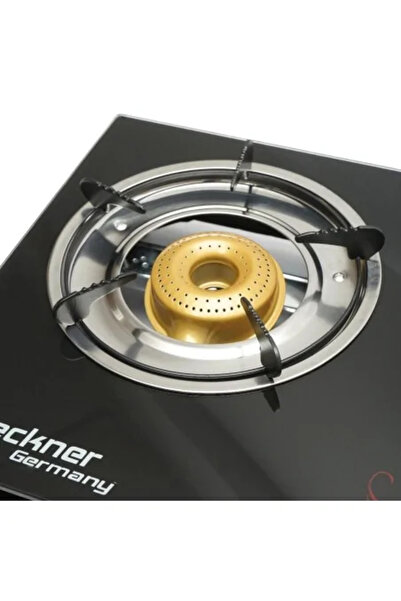 Breckner Germany Kempingový vařič, přenosný, tvrzené sklo, 2 hořáky, 2,5 kW