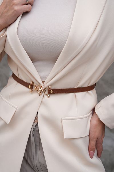 Mynoa Adjustable Women's Belt, Jacket Belt, Pant Belt,