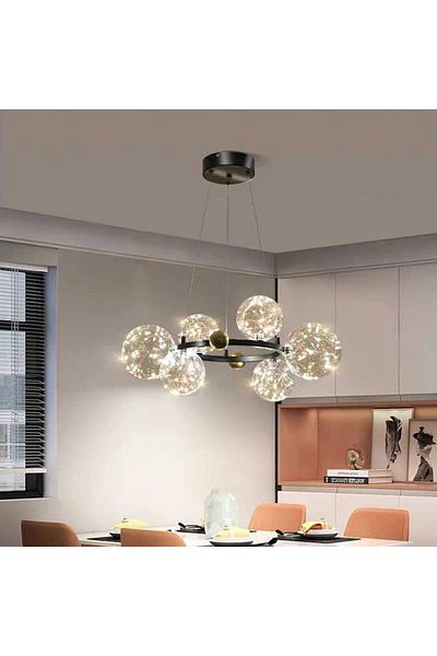LightPlanet Firefly LED Chandelier, 40W, 3000K