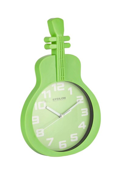 Generic Wall clock -Guitar shaped 1X10