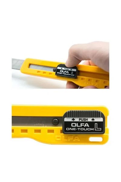 Olfa Cutter 18 mm, oscillating lever,