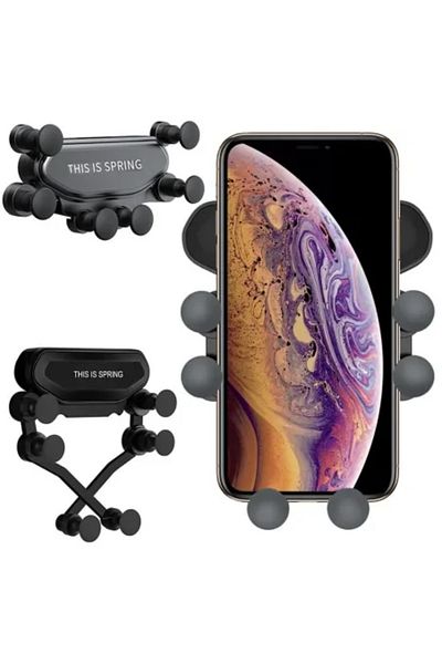 MCT Premium Car Phone Holder, Universal, Gravity, 6-Point Fixation