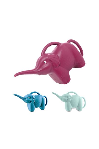 Kanonik Education Elephant Designed Flower - Garden - Pot Watering Container