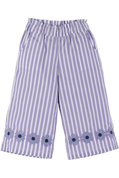 Mamino Kız Çocuk Çizgili Pantolon