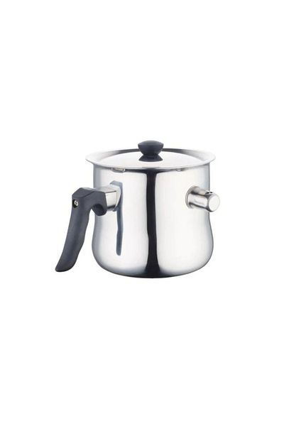 Bohmann Milk boiling pot, Bohmann, 3 liters, Stainless Steel, with sound warning
