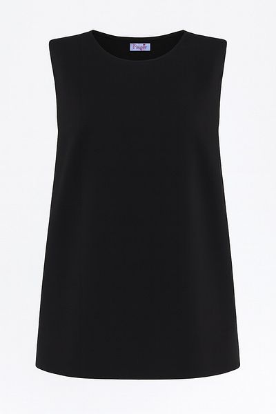poupee Women's Dress, White Women's Dress, Black Dress, Padded Dress, Sleeveless Dress