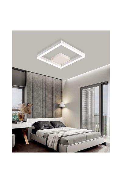 Sueva Modern LED chandelier, 2.4G WiFi remote control, 3 lights, dimmable, WHITE