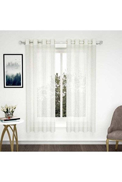 Generic ستائر نافذة Story@Home Story@Home بطول 5 أقدام، مجموعة من قطعتين لغرف...