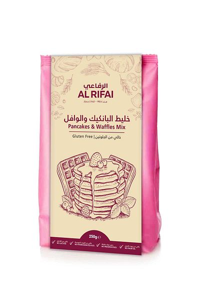 Al Rifai Waffle and pancake mix 250g