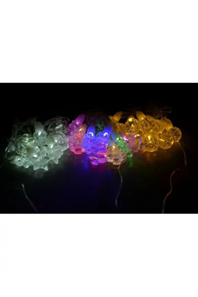 Gimihome Χριστουγεννιάτικο διακοσμητικό φωτιστικό σε κορδόνι, 10 LED, 2,7 M