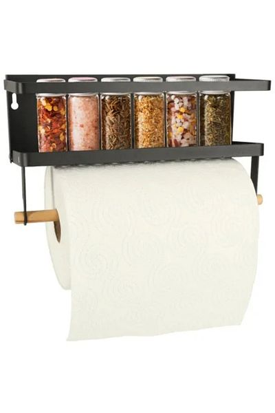 Avex Magnetic Refrigerator Shelf 2-in-1 for Spices and Kitchen Towel