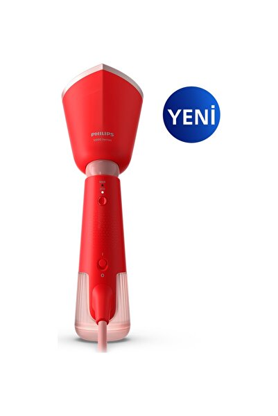 Philips El Tipi Buharlı Düzleştirici, Seyahat için Taşınabilir, Tak ve Çalıştır, HEDİYELİ