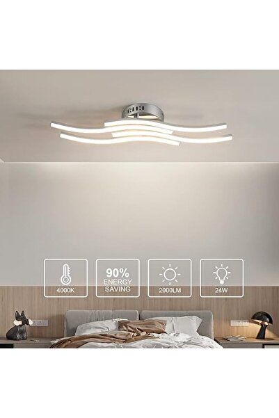 Sueva Lustra LED Lungime 130CM, telecomandă WiFi 2.4G 3 lumini dimabilă