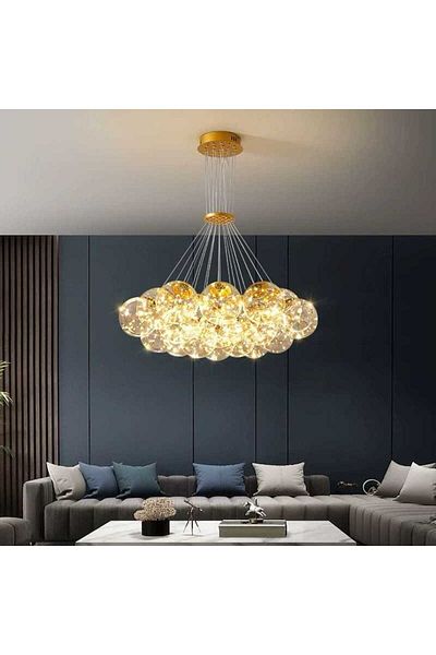 edc LED Chandelier Suspended 78W Neutral Light