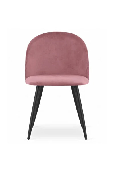Leobert Kuchyňská/obývací židle, Artool Bello, samet, kov, růžová, 46 x 42,5 x 76,5 cm