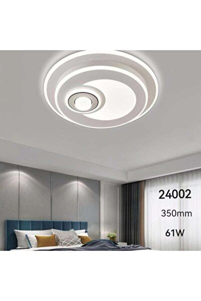 edc Lustra LED Rotund 2 nivel, telecomandă WiFi 50cm 2.4G 3 lumini dimabilă