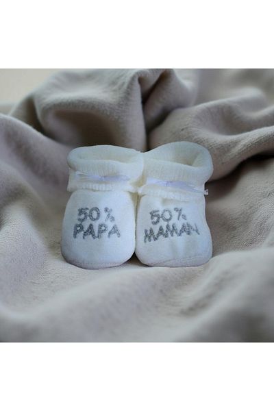 OEM 50% Mom 50% Dad Boots, White