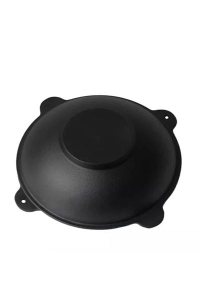 Perfect Home Cast Iron Wok with Lid, 51.5 x 26 cm, Perfect Home