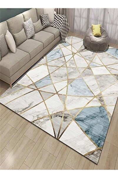 Generic Contemporary Geometric Pattern Living Room Carpet – Stylish 40 x 60 c...