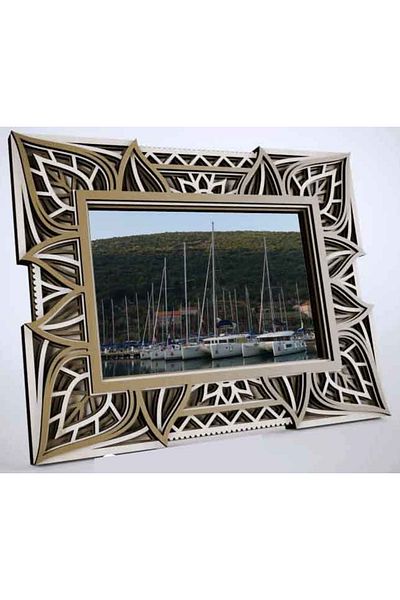 OEM Mandala Wooden Photo Frame