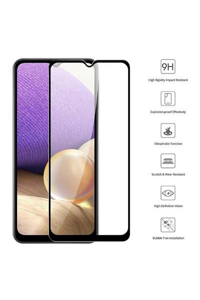 Atlas Folie de sticla transparenta compatibila cu Huawei Y9 Prime 2019, Fata, margini negre, rezistenta 9H