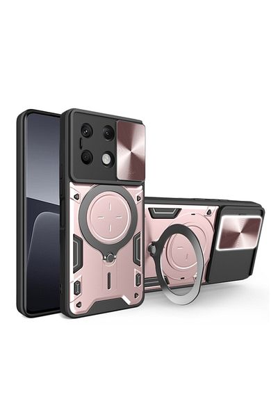 Tim Protective Case for Xiaomi Redmi Note 13 4G, Timacondesign, Hard Plastic, Strawberry Gold