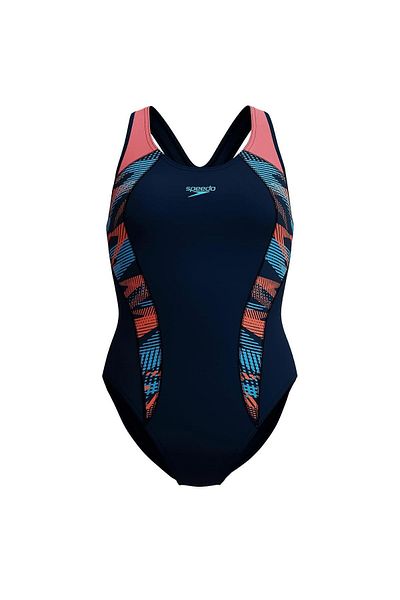 SPEEDO Placement Laneback Women's Swimsuit - 8-00305418176