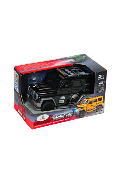 TOYFEST Smoke Extracting Friction Sports Jeep with Light and Sound Ldp-3A