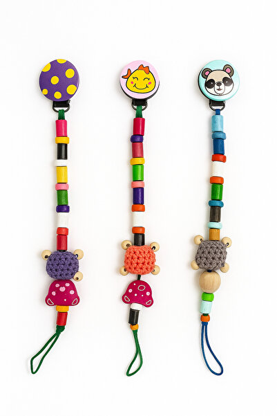 AKİ MODA KİDS Emzik zinciri askısı tek adet