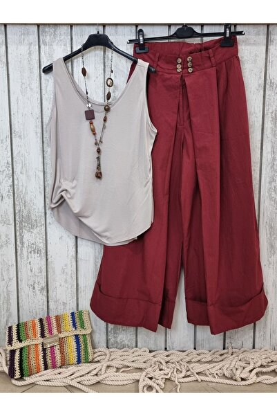 pudubutik Taş Rengi Jarse Atlet