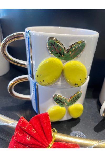 Home Juno İstanbul Handmade Lemon 🍋fincan