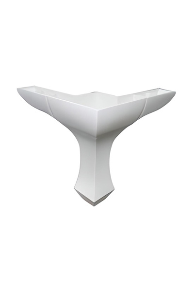 tify Mobila Canapea Baza Fotoliu Canapea extensibila Picior de ridicare Plastic, Lükens Alb 14 Cm, 4 Bucati