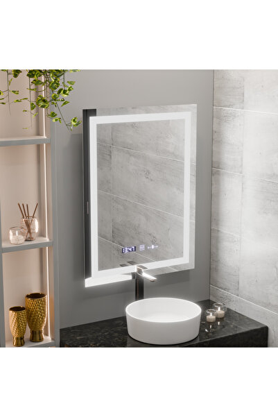 Alessandro DESIGN Oglinda LED Rectangulara, 80x60cm, Verite MotionGlow Marcel...