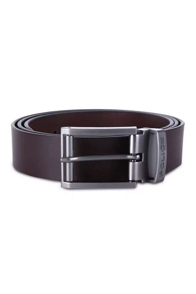 Police Men's Belt HARBOUR, brown, 107 cm