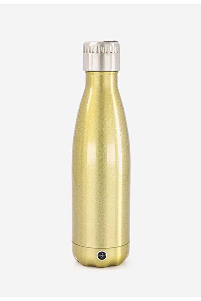 Sagaform Bluetooth Hoparlörlü Termos Matara Sarı 500 ml.