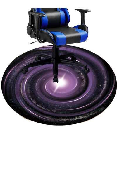 Generic Round Game Chair Carpet, Office Chair Mat,Living Room Bedroom Floor M...